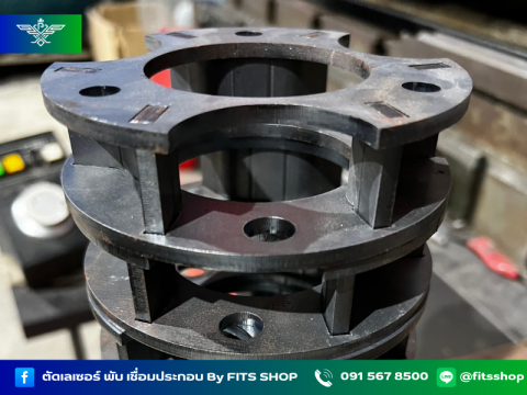 รับตัดเลเซอร์แผ่นเหล็ก